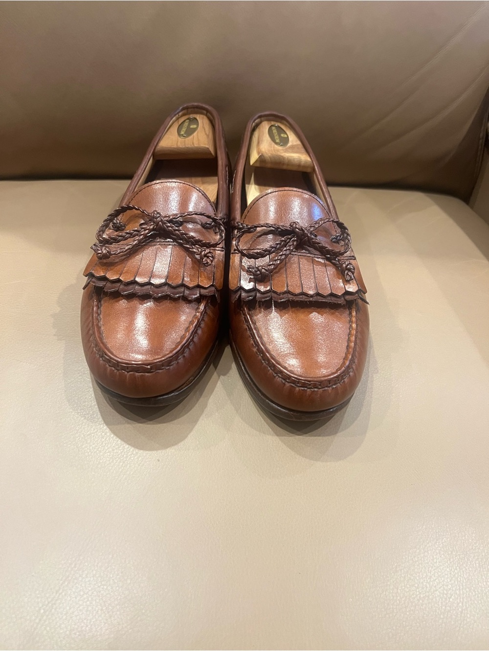 Allen Edmonds Woodstock
Loafers Dress Shoes Sz 11 D
Chesnut Brown USA
